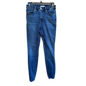 Good American Good Legs Dark Wash High Rise‎ Skinny Jeans